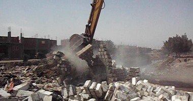 ازالة 28 حالة تعدى على الأراضى الزراعية واملاك الدولة بالبحيرة